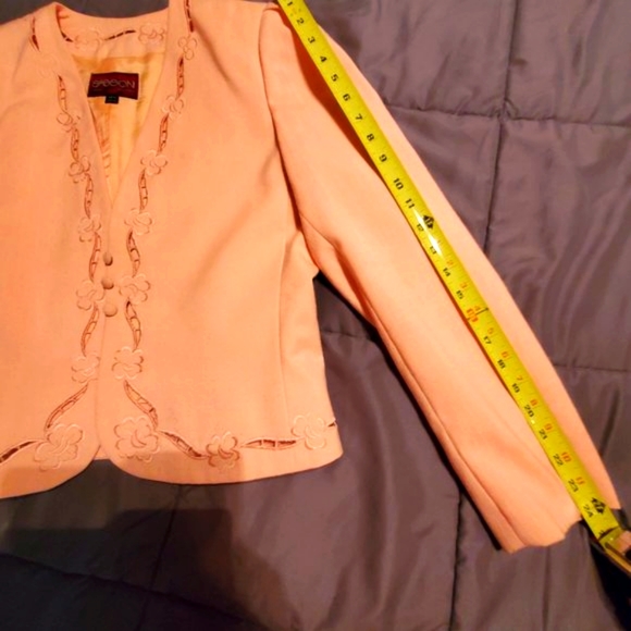 Vintage 80s Sasson 3PC Business Suit, Size 14/15 - Picture 9 of 16